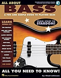 [중고] All about Bass: A Fun and Simple Guide to Playing Bass [With CD] (Paperback)
