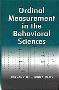 Ordinal Measurement in the Behavioral Sciences (Hardcover)