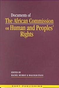 Documents of the African Commission on Human and Peoples Rights (Paperback)