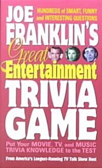 Joe Franklins Great Entertainment Trivia (Mass Market Paperback)
