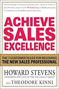 Achieve Sales Excellence (Hardcover)