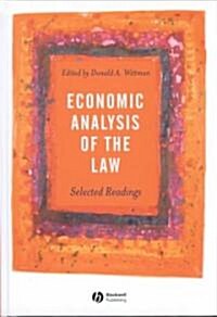 Economic Analysis of the Law : Selected Readings (Hardcover)