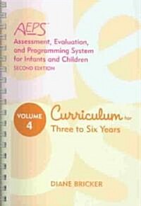 AEPS Curriculum Three to Six Years (Spiral, 2)