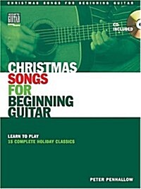 Christmas Songs for Beginning Guitar (Paperback, Compact Disc)