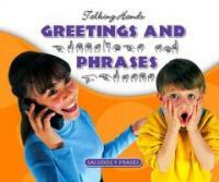 (Talking hands)Greetings and phrases 표지이미지
