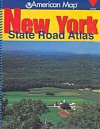 American Map New York State Road Atlas (Paperback, Spiral)