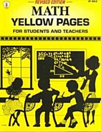 Math Yellow Pages, Revised Edition: For Students and Teachers (Paperback)