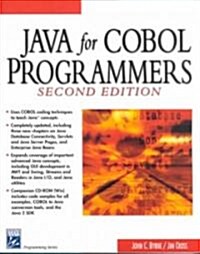 Java for Cobol Programmers, Second Editi (Package)