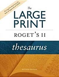 The Large Print Rogets II Thesaurus (Hardcover, REV)