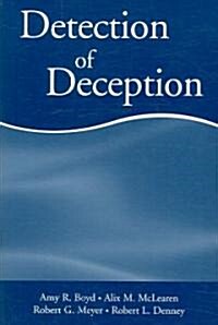 Detection of Deception (Paperback, 1st)