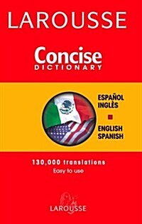 Larousse Concise Dictionary Spanish-English/ English-Spanish (Paperback, Bilingual)