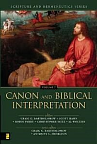 Canon and Biblical Interpretation (Hardcover)