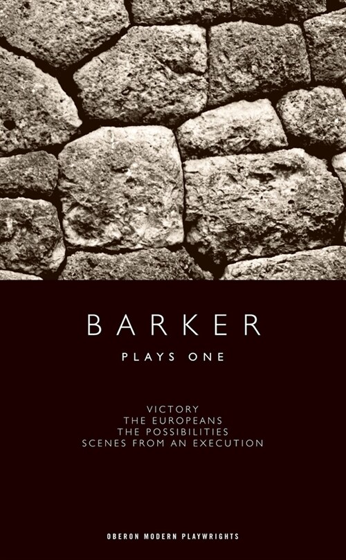 Barker: Plays One (Paperback)