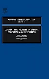 Current Perspectives in Special Education Administration (Hardcover)