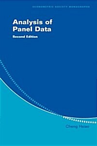 Analysis of Panel Data (Paperback, 2 Rev ed)