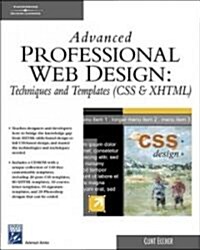 Advanced Professional Web Design (Paperback, CD-ROM)