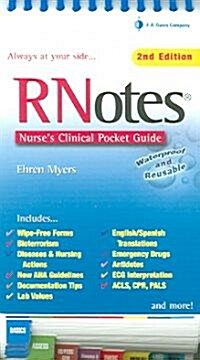 RNotes: Nurses Clinical Pocket Guide (Paperback, 2nd, Spiral)