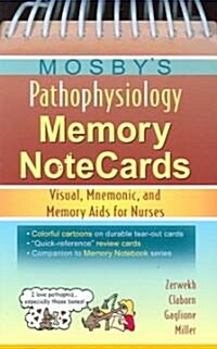 Mosbys Pathophysiology Memory Notecards (Paperback, 1st, Spiral)