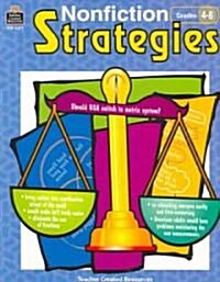 Nonfiction Strategies Grades 4-8 (Paperback)