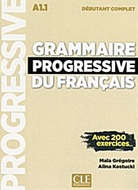 Grammaire progressive du francais - Niveau debutant complet - Livre + CD + Livre-web - Nouvelle couverture (Livre + CD + Livre-web)