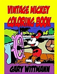 Vintage Mickey Coloring Book (Paperback)