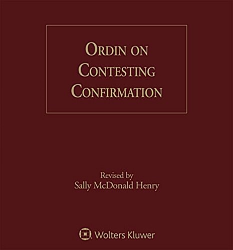 Ordin on Contesting Confirmation (Loose Leaf, 6)