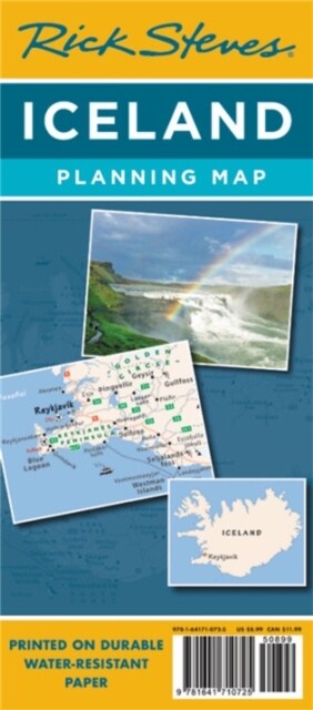 Rick Steves Iceland Planning Map (Folded)