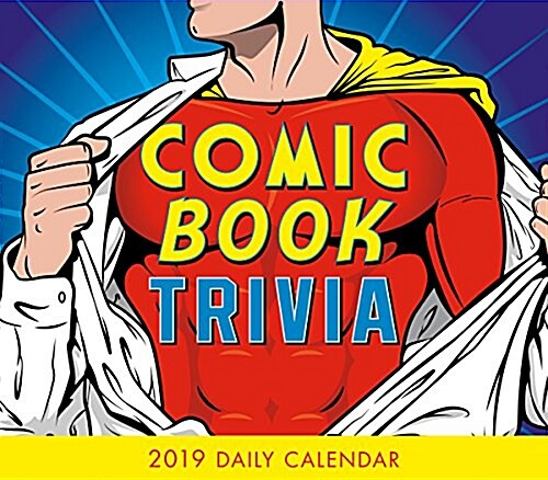 2019 Comic Book Trivia Boxed Daily Calendar: By Sellers Publishing (Other)