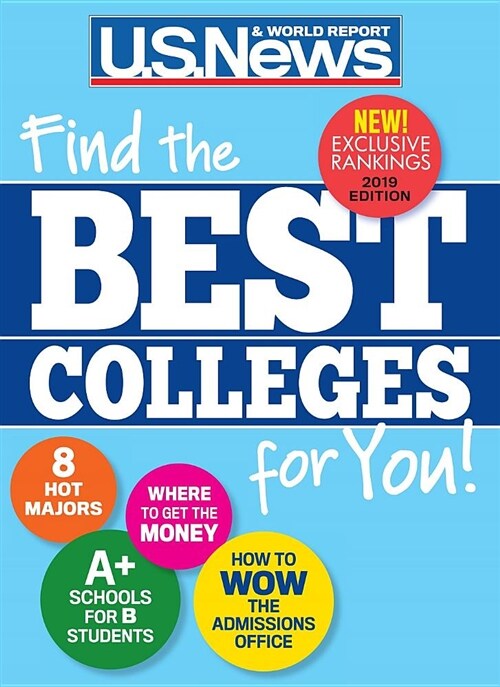 Best Colleges 2019: Find the Best Colleges for You! (Paperback, 2019, Soft Cover)
