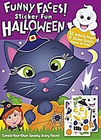 Funny Faces! Sticker Fun Halloween (Paperback)