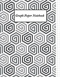 Graph Paper Notebook: 100 Pages Large Print 8.5x11 (Paperback)