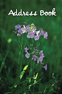 Address Book.: (Flower Edition Vol. E55) Pink Flower Design Glossy and Soft Cover, Large Print, Font, 6 X 9 for Contacts, Addresses (Paperback)