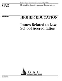 Higher Education: Issues Related to Law School Accreditation (Paperback)