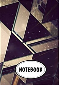 Notebook: Dot-Grid, Graph Grid, Lined, Blank Paper: Triangles: Journal Diary, 110 Pages, 7 X 10 (Notebook Journal) (Paperback)