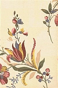 Journal: Antique Wallpaper Design Cover - Blank Journal / Sketch / Drawing Book - 6 X 9 Paper - Unlined Notebook / Journal - (Paperback)