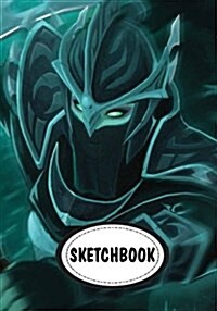 Sketchbook: Phantom Assassin: 110 Pages of 7 X 10 Blank Paper for Drawing (Sketchbooks) (Paperback)