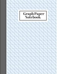 Graph Paper Notebook: 1/2 Inch Squares: 100 Pagess Large Print 8.5x11 (Paperback)