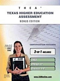 Thea Texas Higher Education Assessment Bonus Edition: Thea, Ppr Ec-12, Generalist 4-8 111 Teacher Certification Study Guide (Paperback, First Edition)