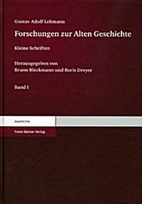 Forschungen Zur Alten Geschichte (Bd. 1-2): Kleine Schriften (Hardcover)