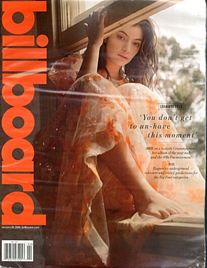 Billboard (주간 미국판): 2018년 01월 20일