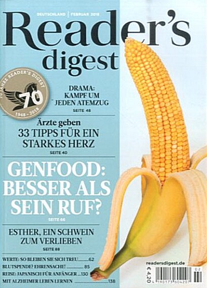 Readers Digest (월간 독일판): 2018년 02월호