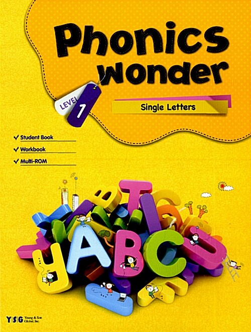 [중고] Phonics Wonder 1 : Single Letters (Paperback + CD 2장)