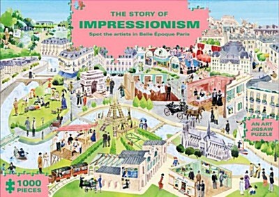 The Story of Impressionism (1000-Piece Art History Jigsaw Puzzle) : 1000-Piece Art History Jigsaw Puzzle (Other)