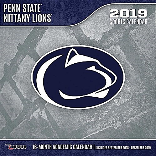 Penn State Nittany Lions 2019 12x12 Team Wall Calendar (Wall)
