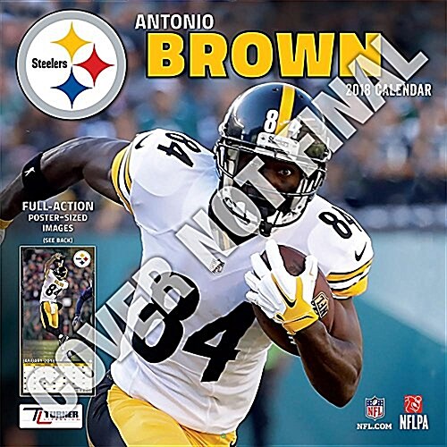 Pittsburgh Steelers Antonio Brown 2019 12x12 Player Wall Calendar (Wall)