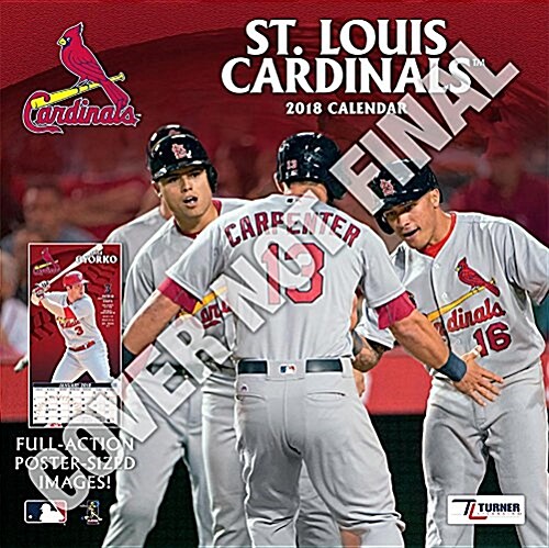 St Louis Cardinals 2019 12x12 Team Wall Calendar (Wall)