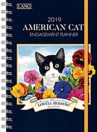 American Cat 2019 6.25 X 9 Engagement Planner - Spiral (Desk)