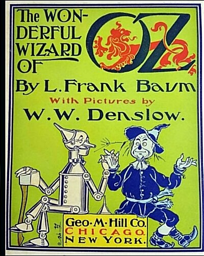 Daily Organizer and Planner: Wizard Of Oz Frank Baum Cover: 180 Day 8x10 6 Month Journal Notebook Day Planner (Paperback)