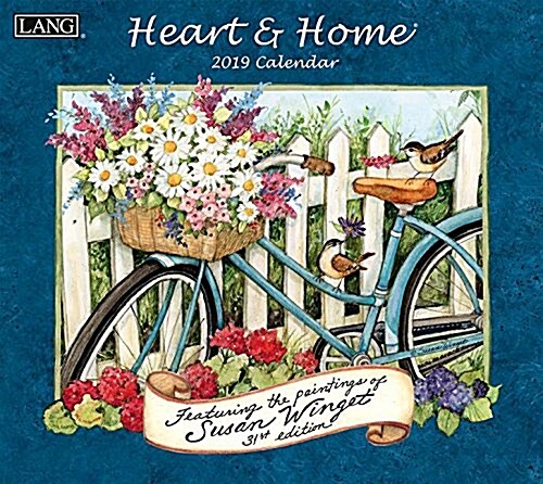 Heart & Home 2019 14x12.5 Wall Calendar (Wall)