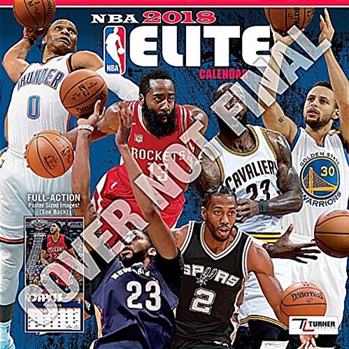 NBA Elite 2019 12x12 Wall Calendar (Wall)